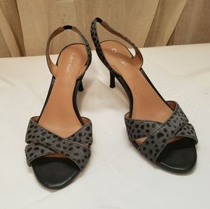 Calvin Klein leopard sandles